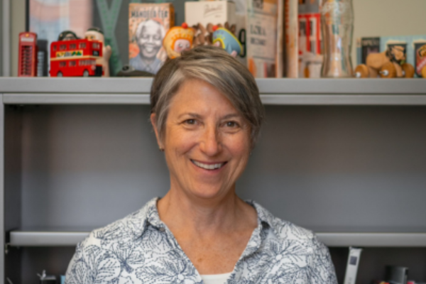 Andrea Marks in her office at Oregon State University